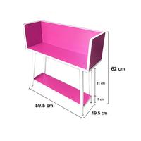 Gambar FUNIKA 84980 PK/WH - Rak Buku Anak Serbaguna Minimalis - Pink dari FUNIKA undefined 2 Tokopedia