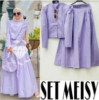 Gambar setelan wanita fashion wanita set rok meisy lilac kekinian LD108 - Ungu dari anizahfashion undefined 1 Tokopedia