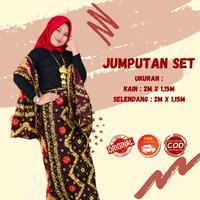 Gambar Kain Jumputan Palembang Merah A dari Songket PaSH Official Store undefined 1 Tokopedia