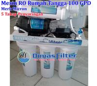 Gambar Mesin RO ( Reverse osmosis ) 100 gpd Micron. Mesin undersink 100gpd dari Lancar Indojaya undefined 1 Tokopedia