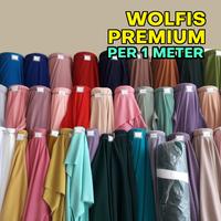 Gambar Grosir Bahan Kain WOLFIS WOLVIS WOOLPEACH dari Grosir Kain Kiloan Murah undefined 1 Tokopedia