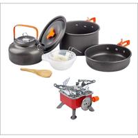 Gambar COOKINGSET DS308 - NESTING - KETTLE - ALAT MASAK CAMPING - TEKO AIR dari Devan Outdoor undefined 4 Tokopedia