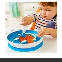 Gambar munchkin smile scoop suction plate & training spoon - Biru dari peralatan IT undefined 1 Tokopedia