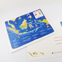 Gambar POSNESIA Indonesia Pictorial Map Postcard / Kartu Pos - Semarang dari Artlinx Store undefined 2 Tokopedia