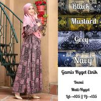 Gambar Sentra Gamis Hyget Busui / Gamis Murah - grey dari az_zahra. undefined 1 Tokopedia