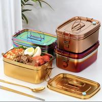 Gambar Premium Lunch Box Stainless Steel / Kotak Makan Stainless - Silver dari Lacasaa.id undefined 1 Tokopedia