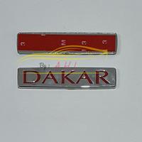 Gambar Emblem Logo Dakar - Merah dari AHL Auto Accessories undefined 2 Tokopedia