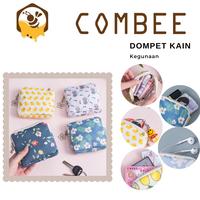 Gambar Dompet Uang / Kain / Coin / Koin / Souvenir Motif - Bunga Warna dari combeegrosir undefined 4 Tokopedia
