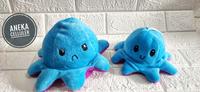 Gambar Boneka Gurita Cumi Octopus Bolak-Balik Lucu Warna-Warni Mainan Anak - Pink-Abu dari Aneka Celuler undefined 4 Tokopedia