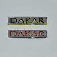Gambar Emblem Logo Dakar - Merah dari AHL Auto Accessories undefined 1 Tokopedia