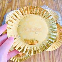 Gambar Piring Kertas Emas Piring Kue Cantik dari Thermo Plastik undefined 1 Tokopedia