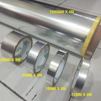 Gambar lakban aluminium foil tape tahan panas isolasi - 18mmx8mtr dari Zahra electrical undefined 1 Tokopedia