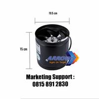 Gambar Inline Fan 8 Inch Booster Fan 8 Inch Duct Inline 8 Inch - Dengan Support dari ARROWS Fan & Blower undefined 5 Tokopedia