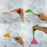 Gambar SPATULA PIE SPATULA PIZZA SILICONE FOODGRADE SPATULA SERBAGUNA SSW0132 - Kuning dari toko jojo bintaro undefined 3 Tokopedia