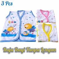 Gambar Baju Bayi Tanpa Lengan Newborn (3pcs) dari wilis_grosir undefined 1 Tokopedia