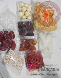 Gambar PEACH GUM Dessert PAKET Herbal Tao Jiao Isi 9 macam - 180gr dari TO Riang Ria undefined 1 Tokopedia