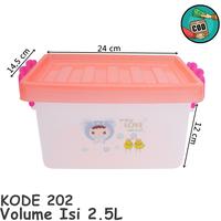 Gambar Mitra Loka Container Box Penyimpanan Set 3Pieces 3Ukuran Random Warna dari mitra.loka undefined 3 Tokopedia
