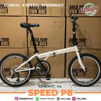 Gambar DAHON SPEED P8 20 Inch 8 Speed VBRAKE- not Helios Launch D8 D18 P8 P18 dari Vin's_Shop undefined 1 Tokopedia