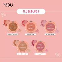 Gambar THE SIMPLICITY FLUSH BLUSH BY Y.O.U|YOU MAKE UP BLUSH ON - Dusty Rose dari Warung Kosmetik Kediri undefined 1 Tokopedia