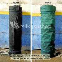 Gambar PARANET NYLON 65% LEBAR 3 METER JUAL PER 1 METER SHADING NET - Hitam dari milkykushop_NEW undefined 3 Tokopedia