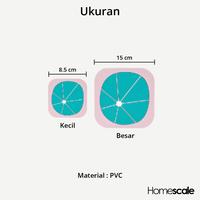 Gambar Tatakan Alas Piring Gelas Panci Bahan Anti Panas Lucu - Besar-Ikan dari Homescaleid undefined 4 Tokopedia