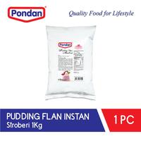 Gambar Pondan Pudding Flan Strawberry (bulky) dari Pondan Food undefined 1 Tokopedia