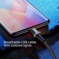 Gambar KABEL DATA LED BASEUS HALO FAST CHARGING TYPE C dari CJMART99 undefined 3 Tokopedia