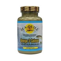 Gambar SEA-QUILL OMEGA-3 SALMON 100'S | OMEGA 3 KOLESTEROL JANTUNG HIPERTENSI dari Saudara Official Store undefined 3 Tokopedia