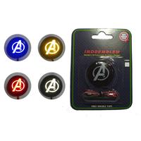 Gambar AKSESORIS MOTOR DAN VARIASI MOTOR LAMPU MOTOR LED EMBLEM AVENGERS - Putih dari indoemblem undefined 1 Tokopedia