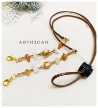 Gambar 2 in 1 kalung masker konektor masker earth stone dari Memorielane undefined 1 Tokopedia