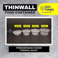 Gambar Thinwall Bulat 300ml / Mangkok Plastik / Cup Salad /Packaging DM -PACK dari Sentra Packaging undefined 3 Tokopedia