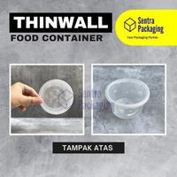 Gambar Thinwall Bulat 300ml / Mangkok Plastik / Cup Salad /Packaging DM -PACK dari Sentra Packaging undefined 4 Tokopedia