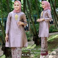 Gambar baju kebaya kurung tafetta cantik - taro dari Yuansyah shop undefined 2 Tokopedia