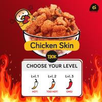 Gambar Ei Spicy Salted Egg Chicken Skin Party Pack - LVL 1 - HOT ! dari Eiofficialstore undefined 3 Tokopedia