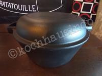 Gambar Cast Iron Dutch Oven Round - Square Tahan Panas Panci Cooking Baking - Rectangle dari Kochindo undefined 1 Tokopedia