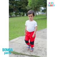 Gambar HiKen - Kids Diary BOMBA PANTS Celana Jogger Anak Laki Laki Perempuan - RED, 8 dari HikenBabyKidsApparel undefined 4 Tokopedia