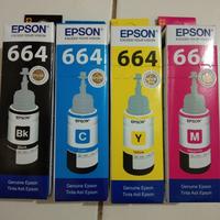 Gambar Tinta printer Epson 664 Original L120 L220 - Biru dari Rania LaserJet Comp undefined 1 Tokopedia