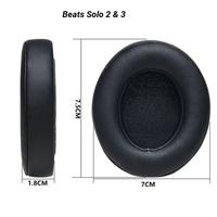 Gambar Beats Solo Studio 2 & 3 Earpad Ear Cushion Pad Pads Foam Bantalan Busa - Beats Solo, Hitam dari Popcap undefined 5 Tokopedia
