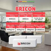 Gambar Bata Ringan Bricon - 1 m3 - 0,6 m3 dari TIGA MITRA SURABAYA undefined 2 Tokopedia