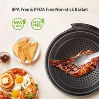 Gambar Midea Air Fryer MF-CN35B - Kapasitas 4.7L -Penggoreng Elektrik Digital dari Midea Electronics Indonesia undefined 3 Tokopedia
