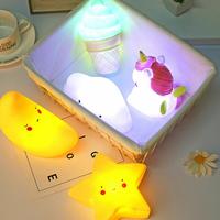 Gambar lampu tidur anak LED lampu hias kamar karakter kartun/ cartoon unik - Bulan Sabit dari Vioni's Store undefined 4 Tokopedia