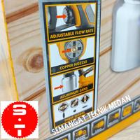 Gambar SPG5008-2 HVLP FLOOR BASE SPRAY GUN LISTRIK SEMPROTAN CAT 800cc INGCO dari Semangat Teknik undefined 2 Tokopedia
