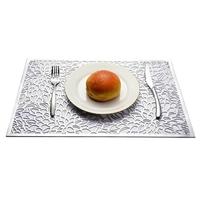Gambar Placemat For Dining Table PVC/ Tatakan Piring High Quality MYH-P - Silver dari Home Decor Zega undefined 2 Tokopedia