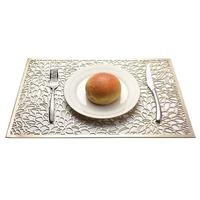 Gambar Placemat For Dining Table PVC/ Tatakan Piring High Quality MYH-P - Silver dari Home Decor Zega undefined 1 Tokopedia