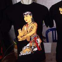 Gambar Kaos Sablon Reyog Reog Ponorogo Jathil Jatil Jaranan Lengan Panjang - Hitam, XL dari N98 STORE undefined 5 Tokopedia