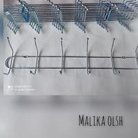 Gambar kapstok stainless 6 gantungan / gantungan handuk dari malika olsh undefined 1 Tokopedia