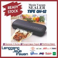 Gambar XinBaoLong Mesin Vacum Seal QH-12 Hitam Putih Stainless Steel Mesin Vacuum Sealer Makanan Basah & Kering Garansi 3 Bulan Pengiriman Cepat Packing Aman - Standar dari langgengjayalji undefined 1 Tokopedia