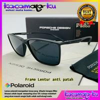 Gambar Kacamata Polarized Pria Wanita Lentur Porsche Design 5234 Anti Patah - Hitam dari Kacamata-KU undefined 1 Tokopedia