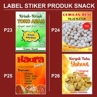 Gambar Cetak Stiker Label Produk Kue Makanan Minuman - XL dari Toko Unik Maxi undefined 3 Tokopedia