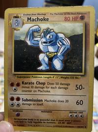 Gambar Pokemon Card TCG Machamp - Machoke - Machop Base Set Rare Holo 8/102 dari Para-adjasecond undefined 4 Tokopedia
